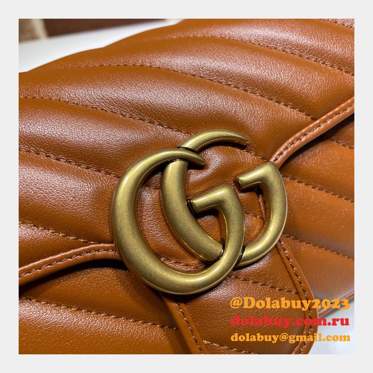 G*u*i replica 446744 gg marmont matelassé mini bag