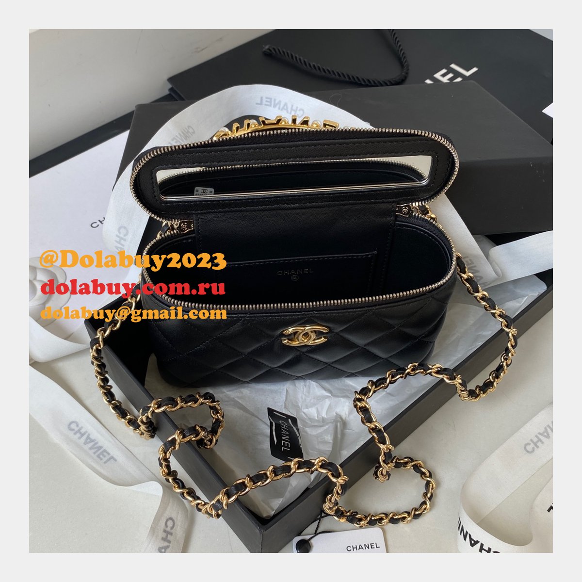 Top Quality Clutch 7 Star 1:1 Replica AP3515 Chain Bag