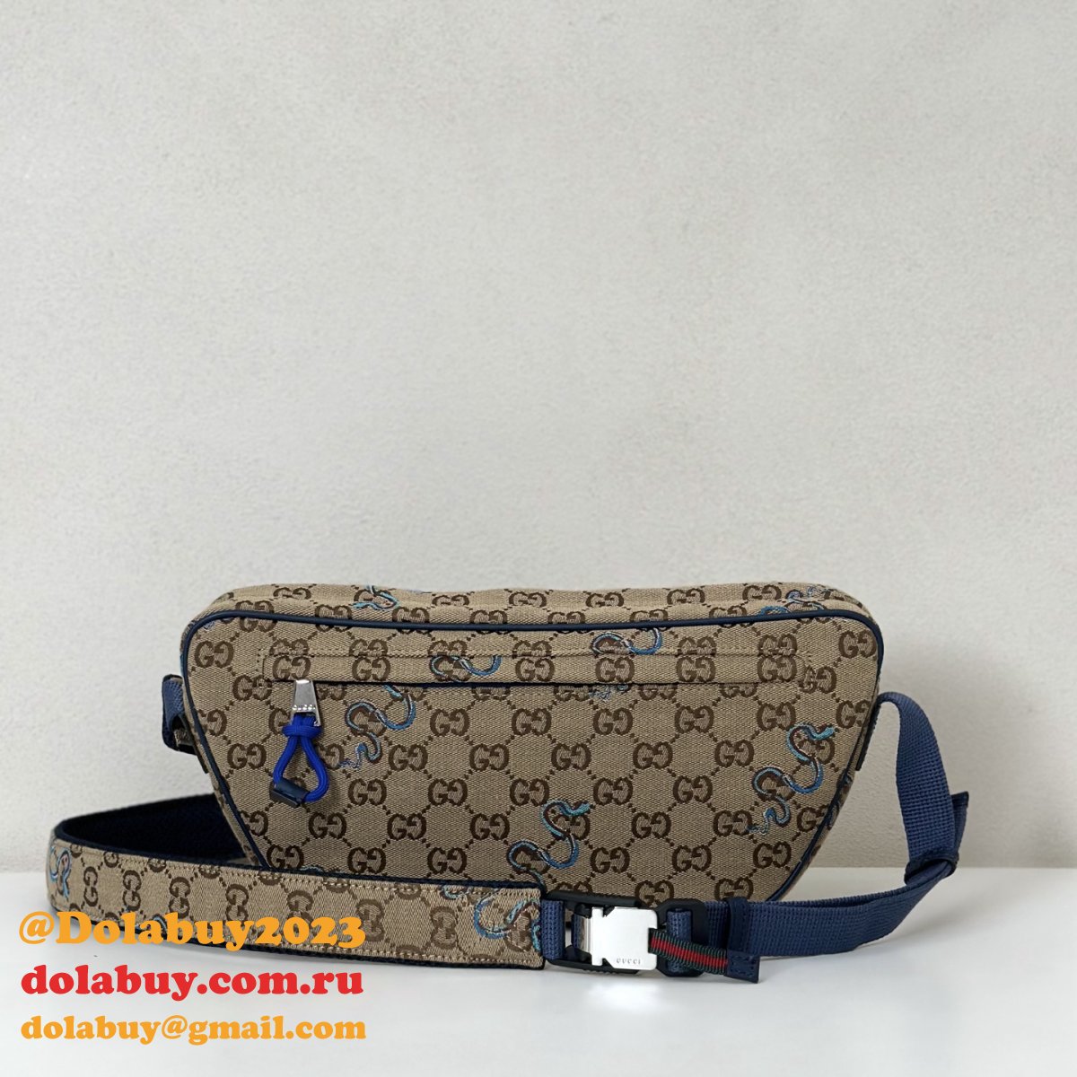 G*u*i gg canvas large slingbag 802096 top quality bag