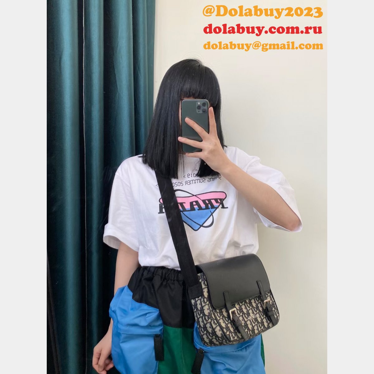 Replica Dior Designer Christian Oblique Messenger Bag