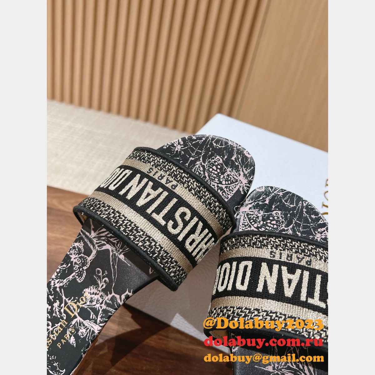 7 Star Top Quality Wholesale DIOR DWAY SLIDE