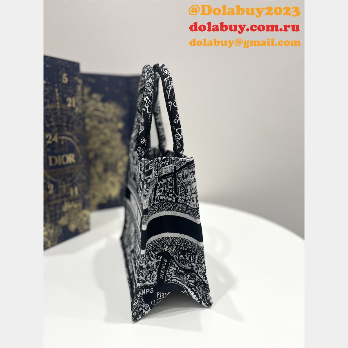 What Best Sellers Christian Dior CD Book Tote Replica Bag Dolabuy