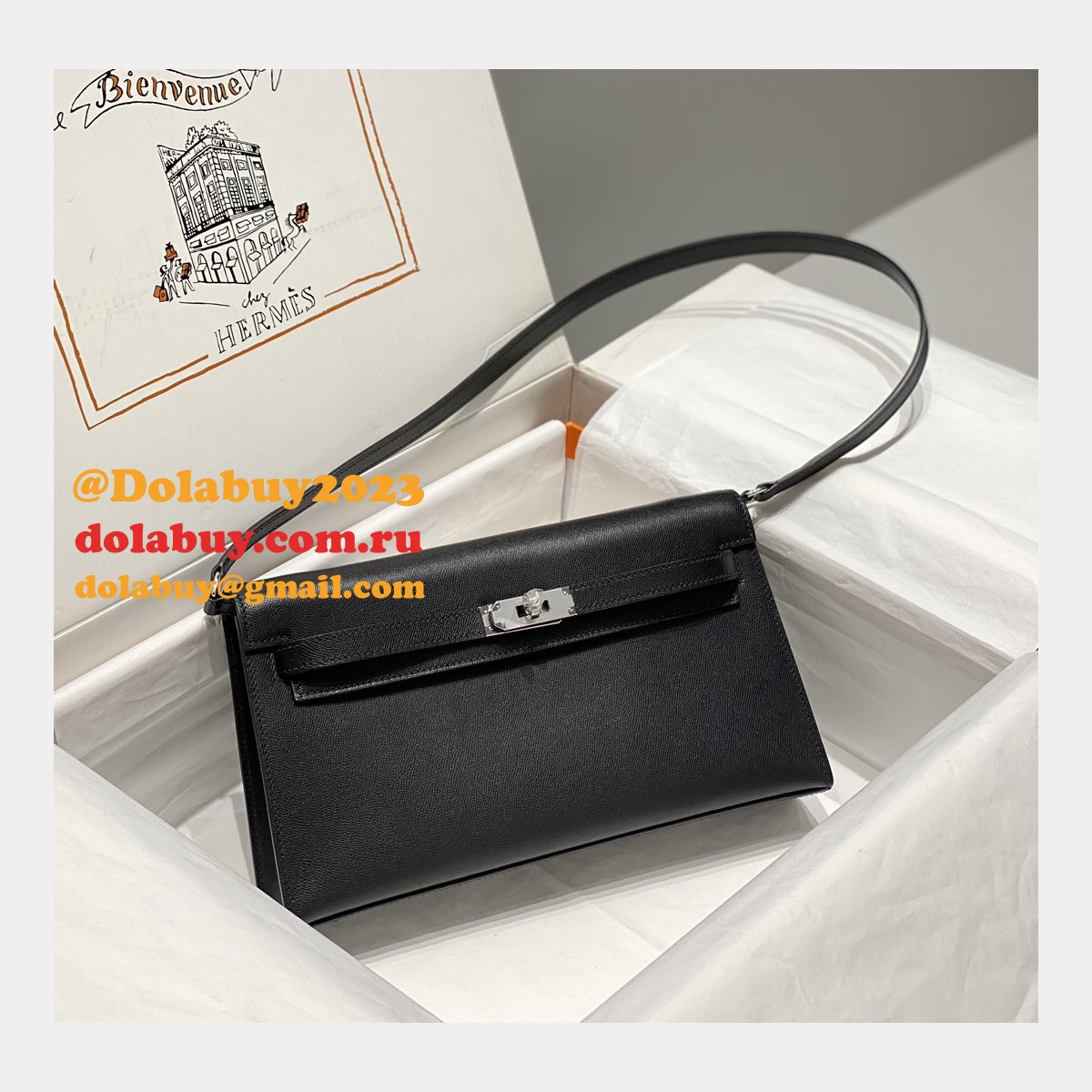Luxury hermes kelly elan Customized Madame BAG