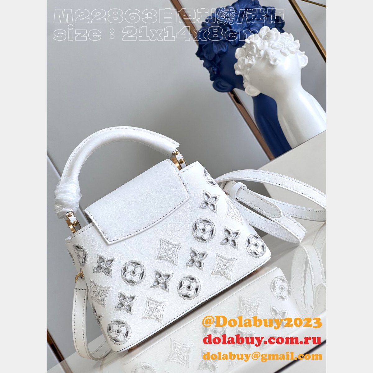 Fashion M22863 Capucines Replicas Louis Vuitton High Quality Bag