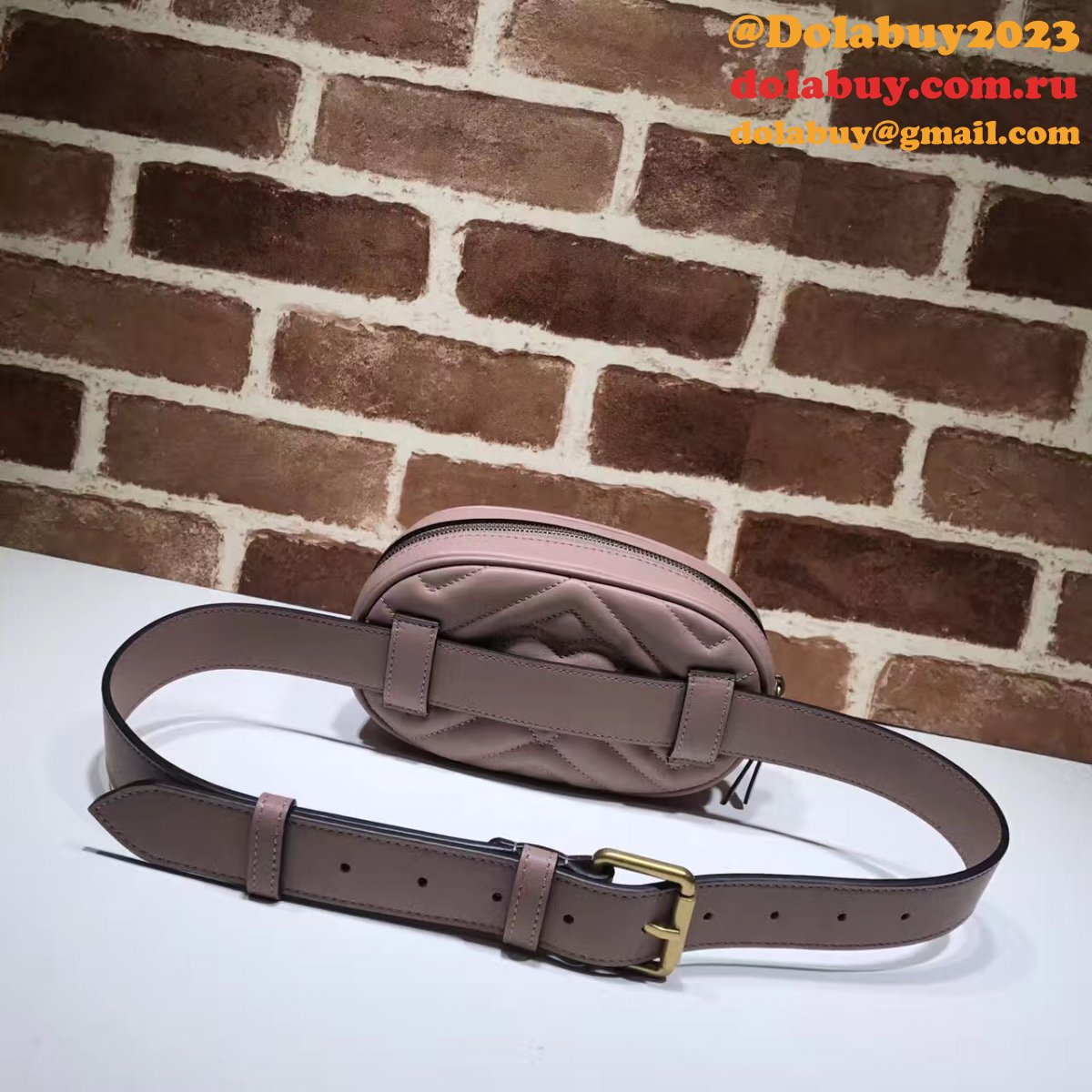 best 476434 G*u*i gg marmont matelassé leather belt bag