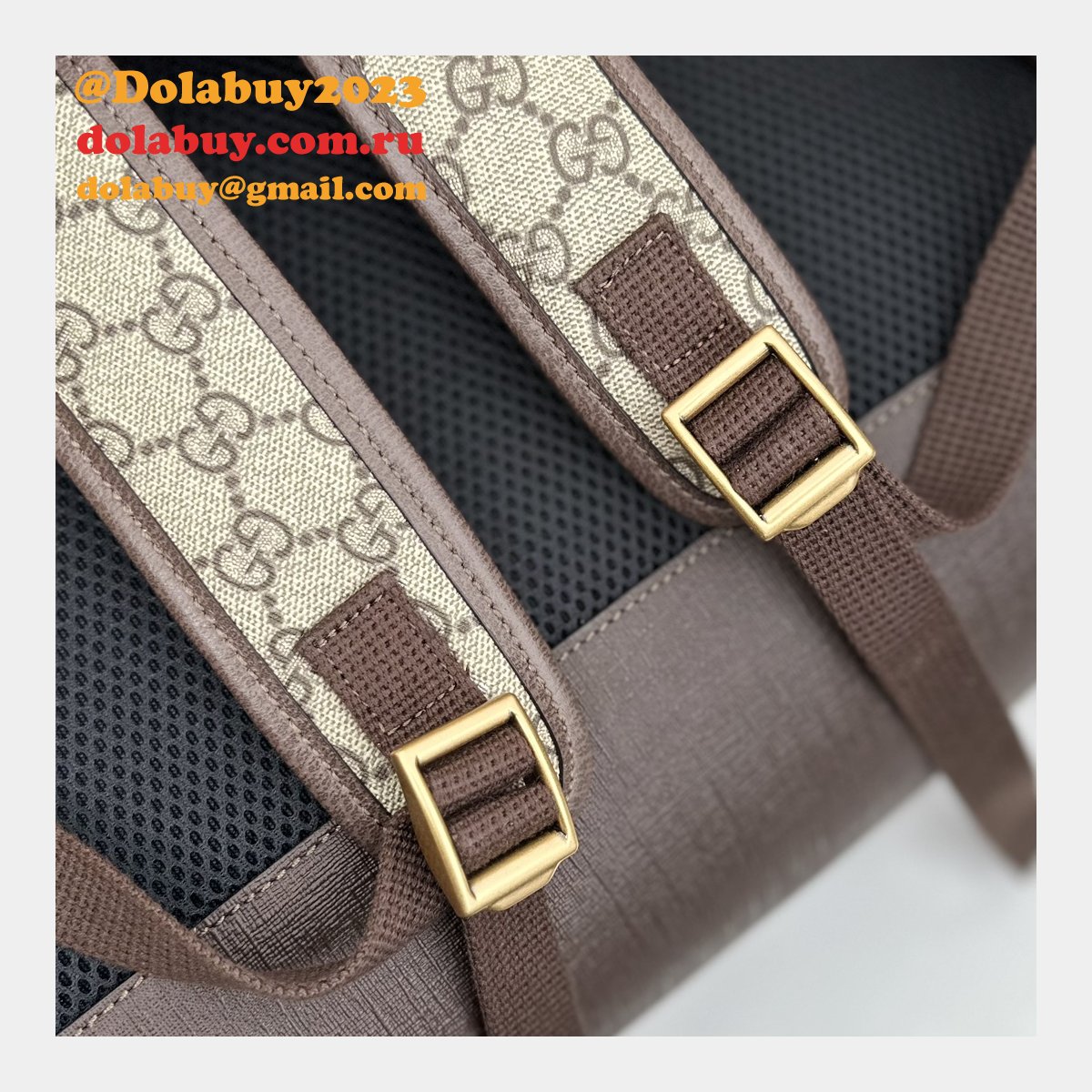 G*u*i gg supreme ophidia inspired backpack 7 star 598140 straps