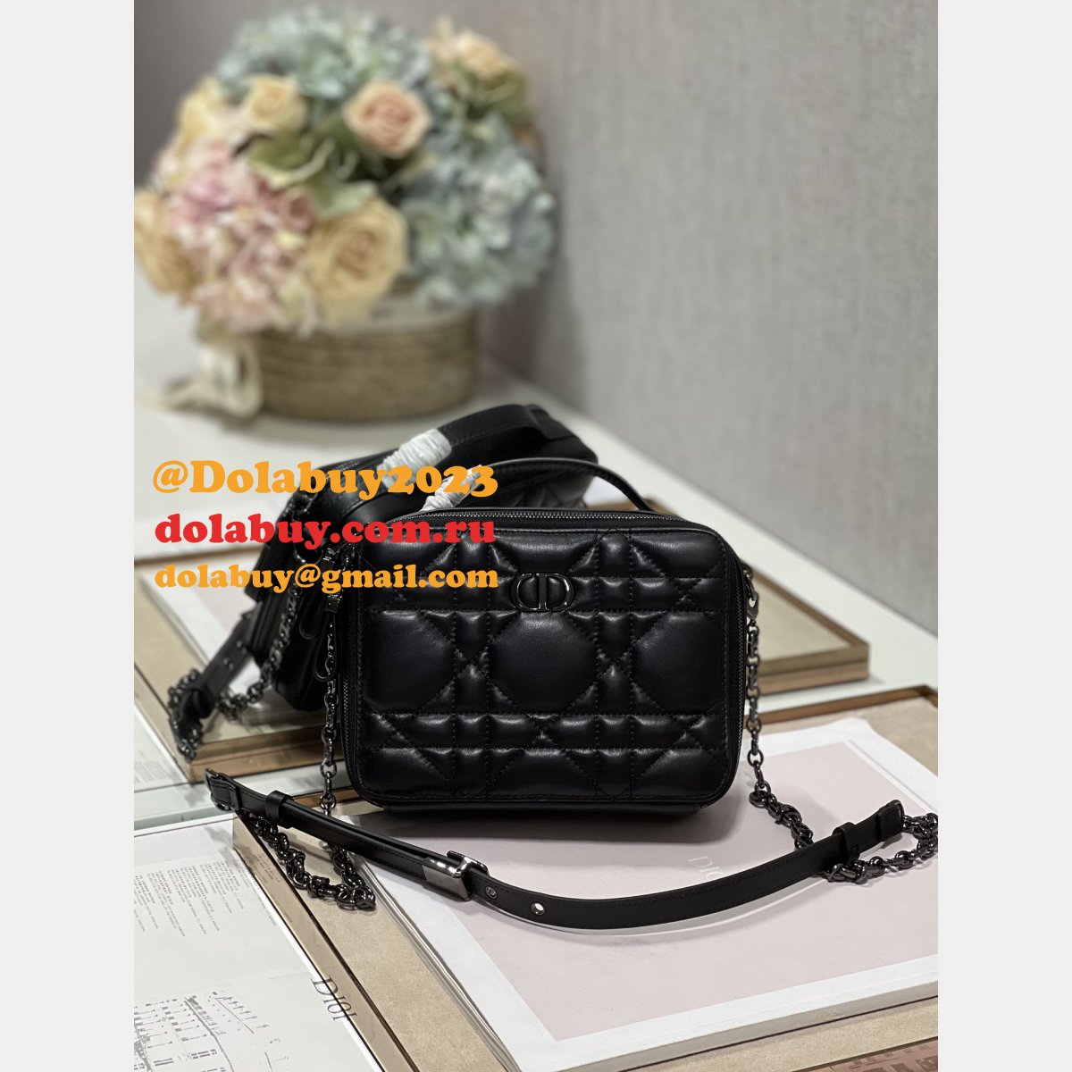 High Quality Dior 5140/2141 Replica Caro Box Bag