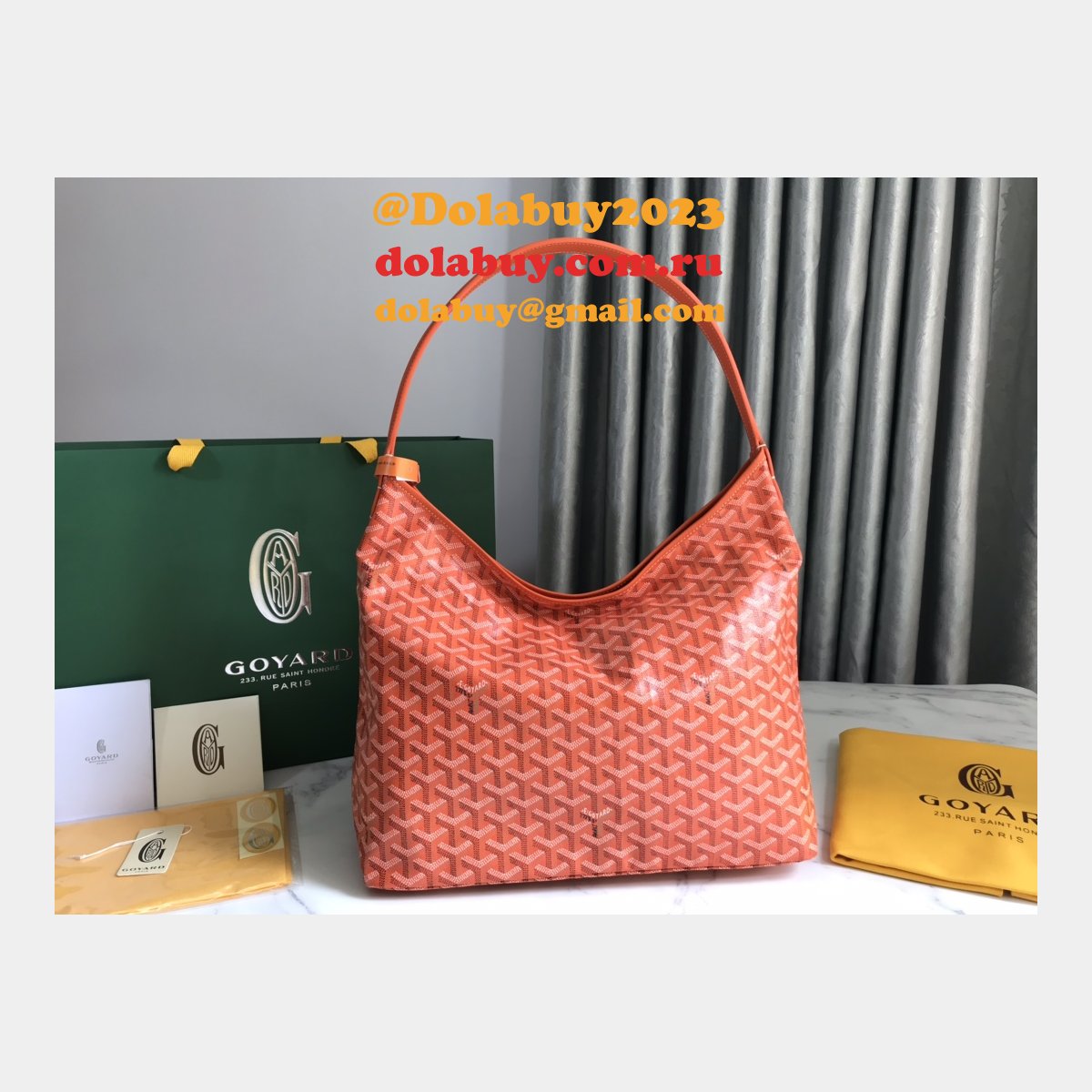 Designer Goyard Hobo Bohème Saint Louis Artois Replica Bag