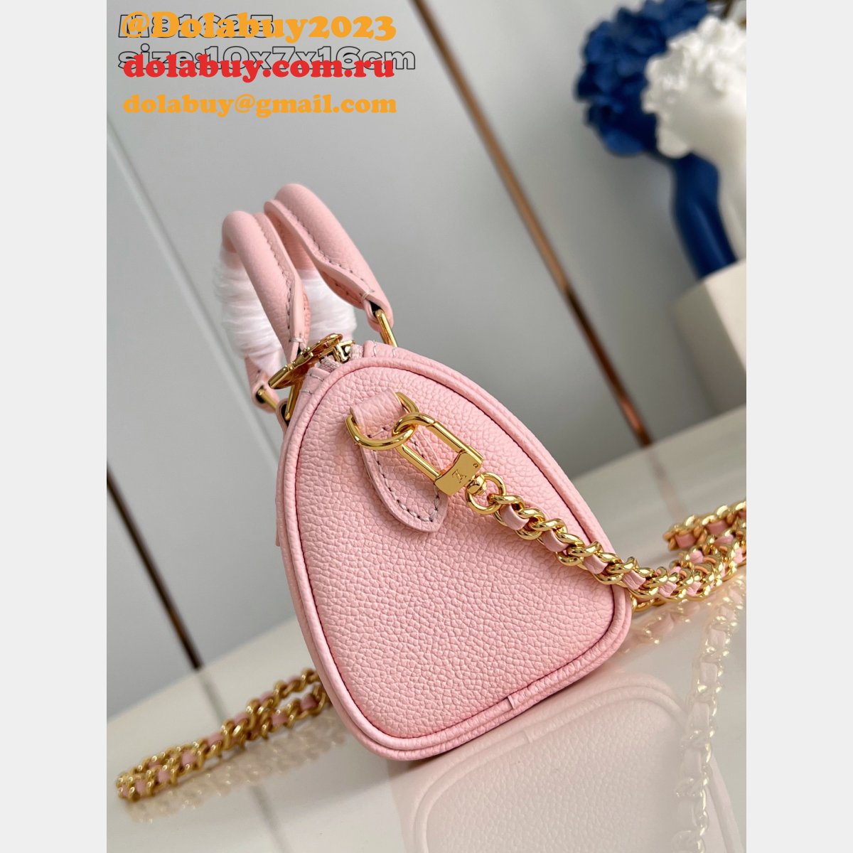 Louis Vuitton Nano Speedy Monogram M81625 Perfect Bag