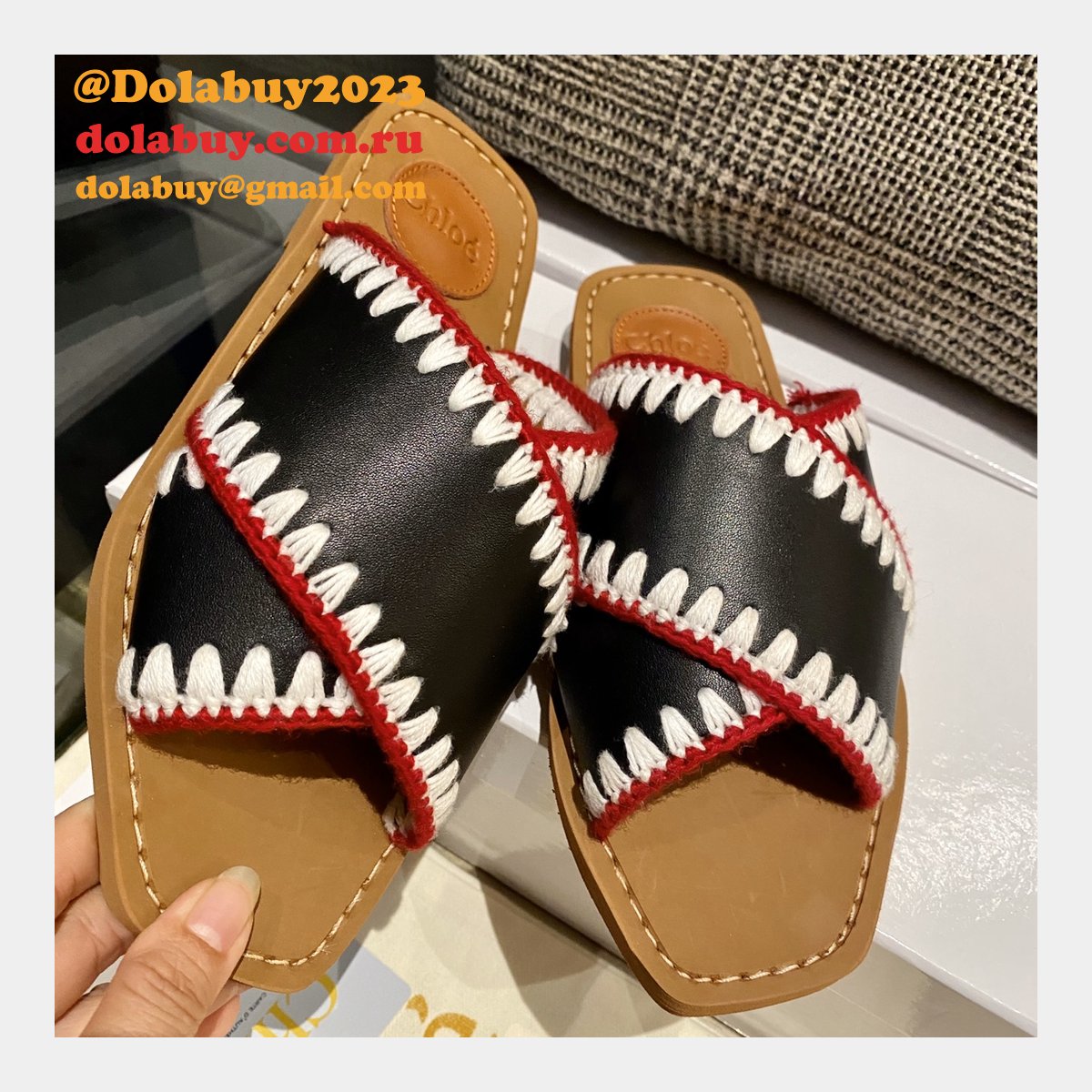 Sandals High Quality Replica Luxury Design Chloe Shoes