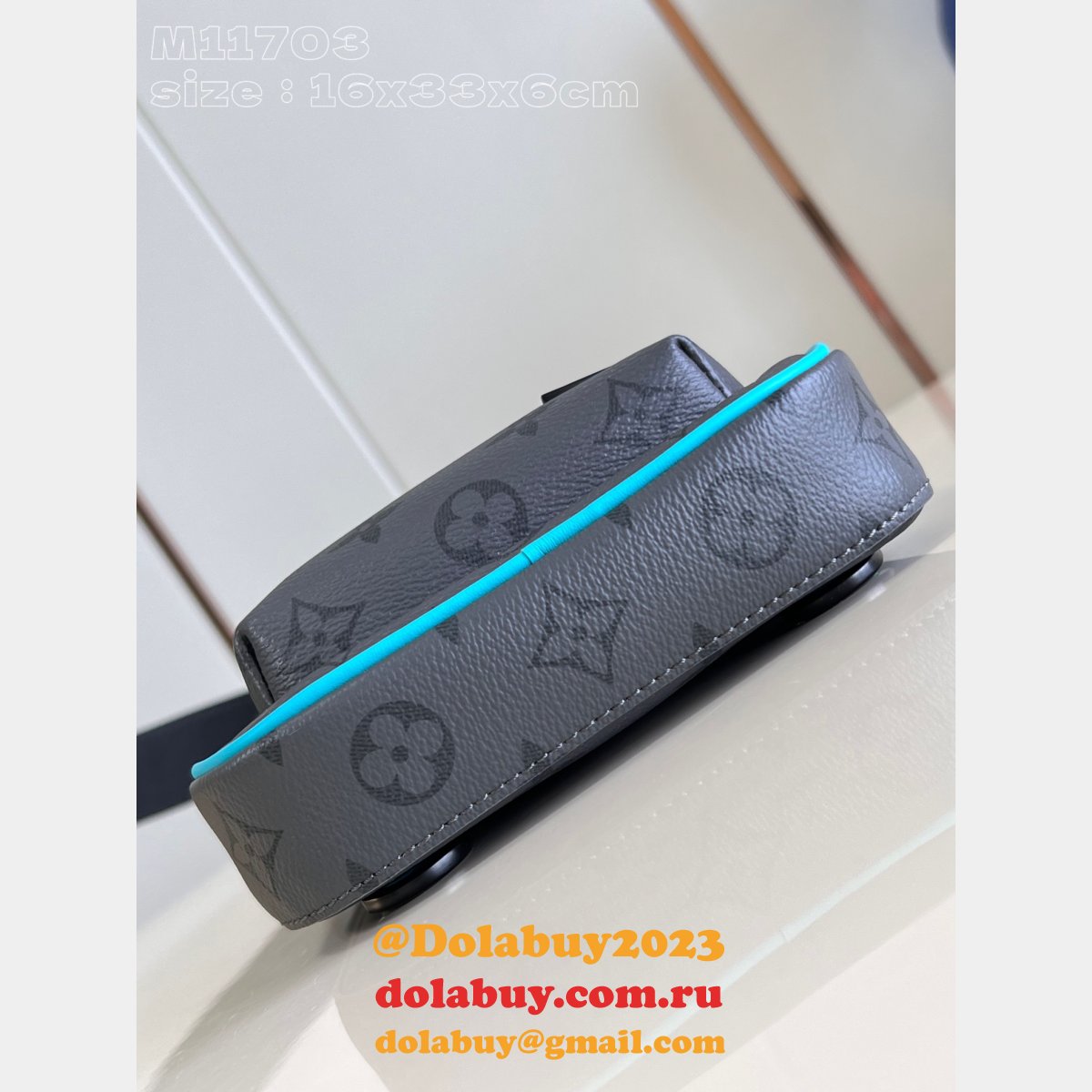 Louis Vuitton Designer M11703 Avenue Slingbag Eclipse Canvas Replicas Men Bag