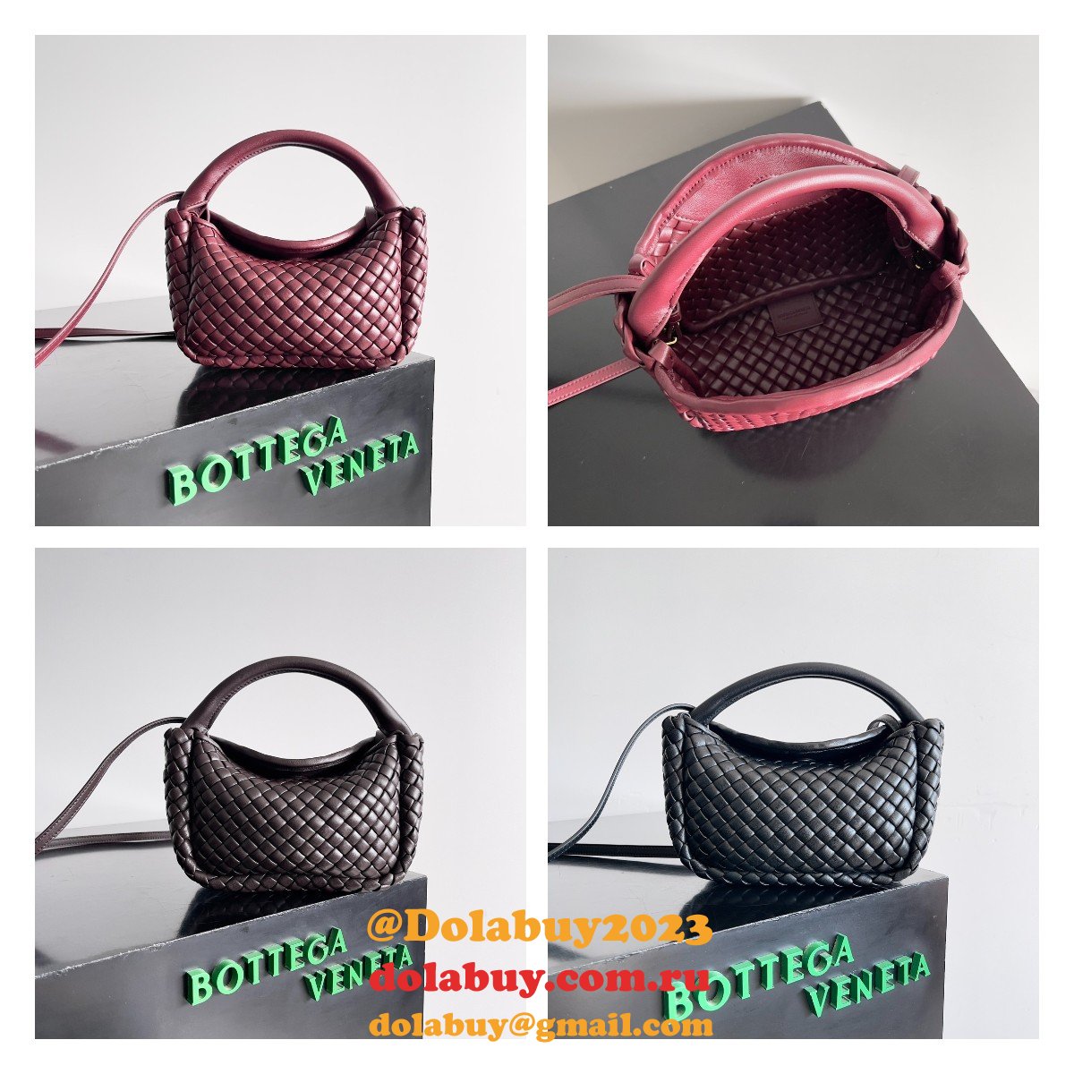 New BOTTEGA VENETA COBBLE Top Handle Bag