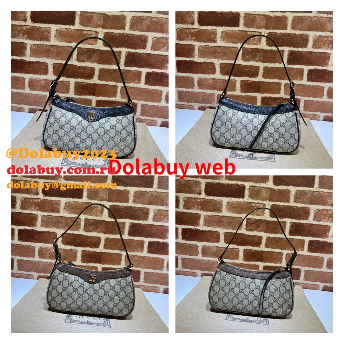 G*u*i high quality aaa replica ophidia gg 735145 handbag