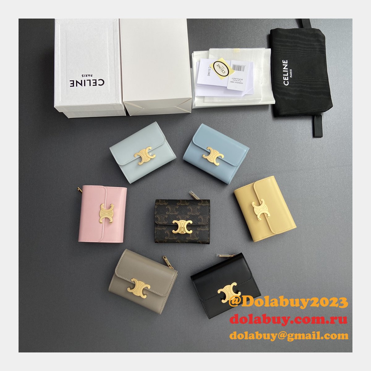 More Best The Replica Celine Wallets Online Store