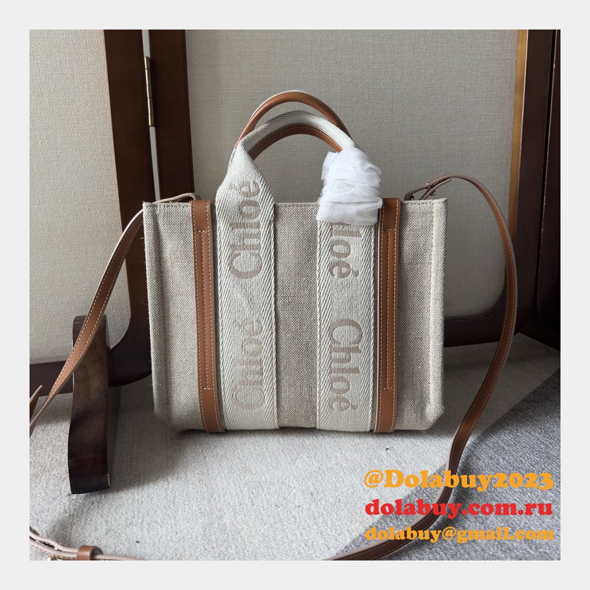 Perfect Knockoff CHLOE WOODY HANDBAG Designer