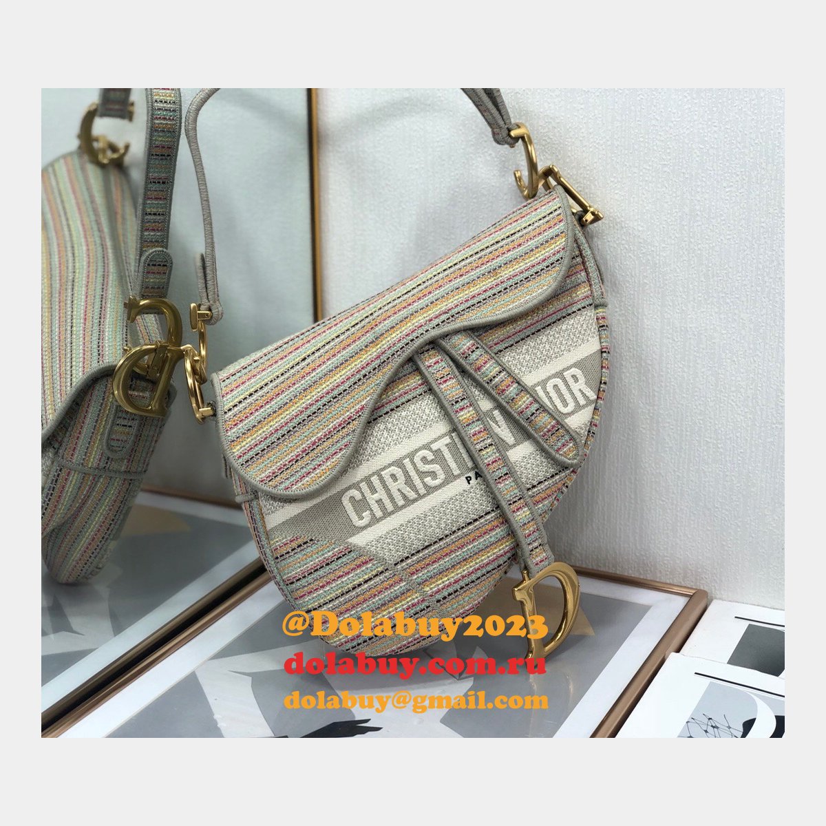Luxury Best Replica Christian Dior Saddle Handbags for sale