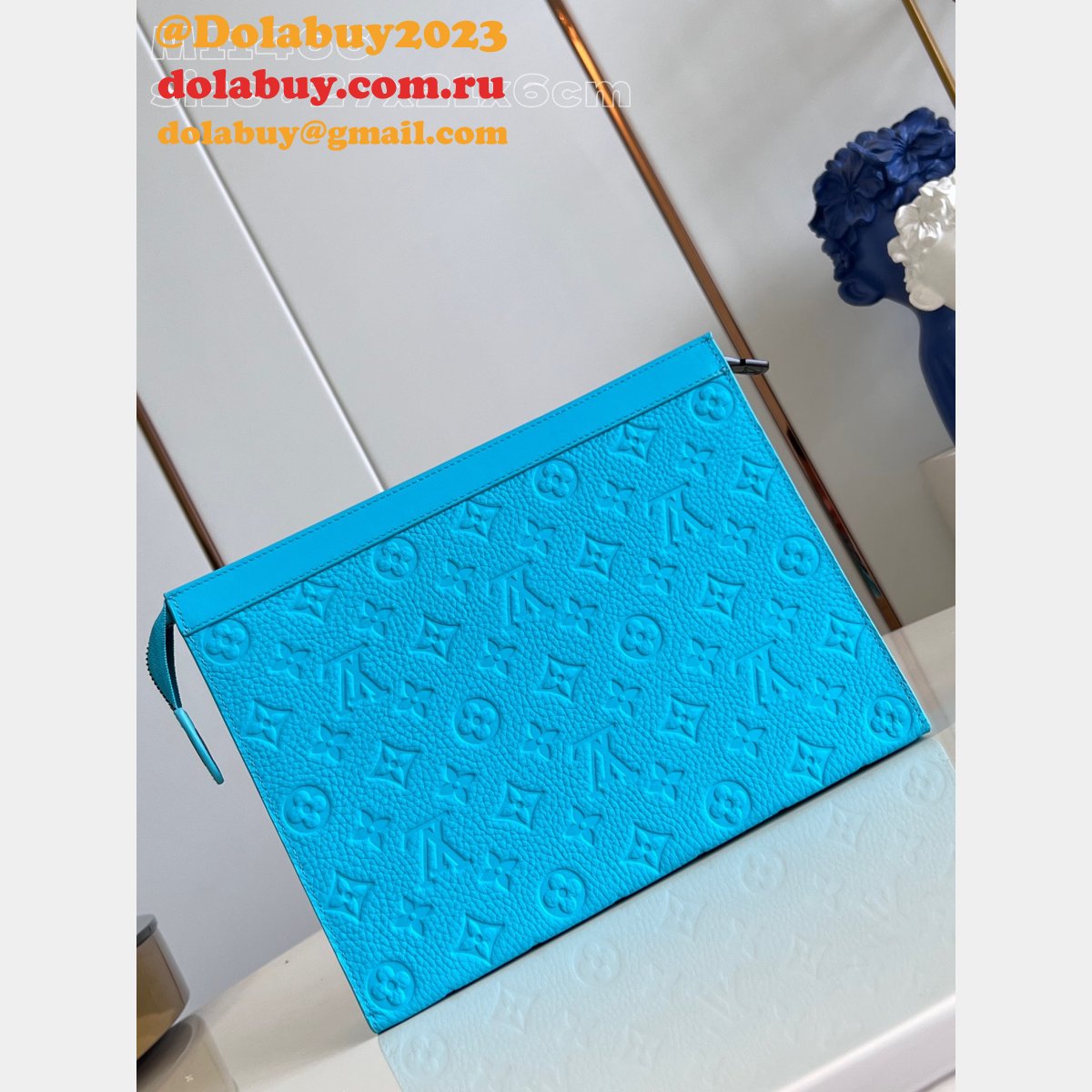 Blue Pochette Voyage M11466 Best Louis Vuitton Knockoff Bag