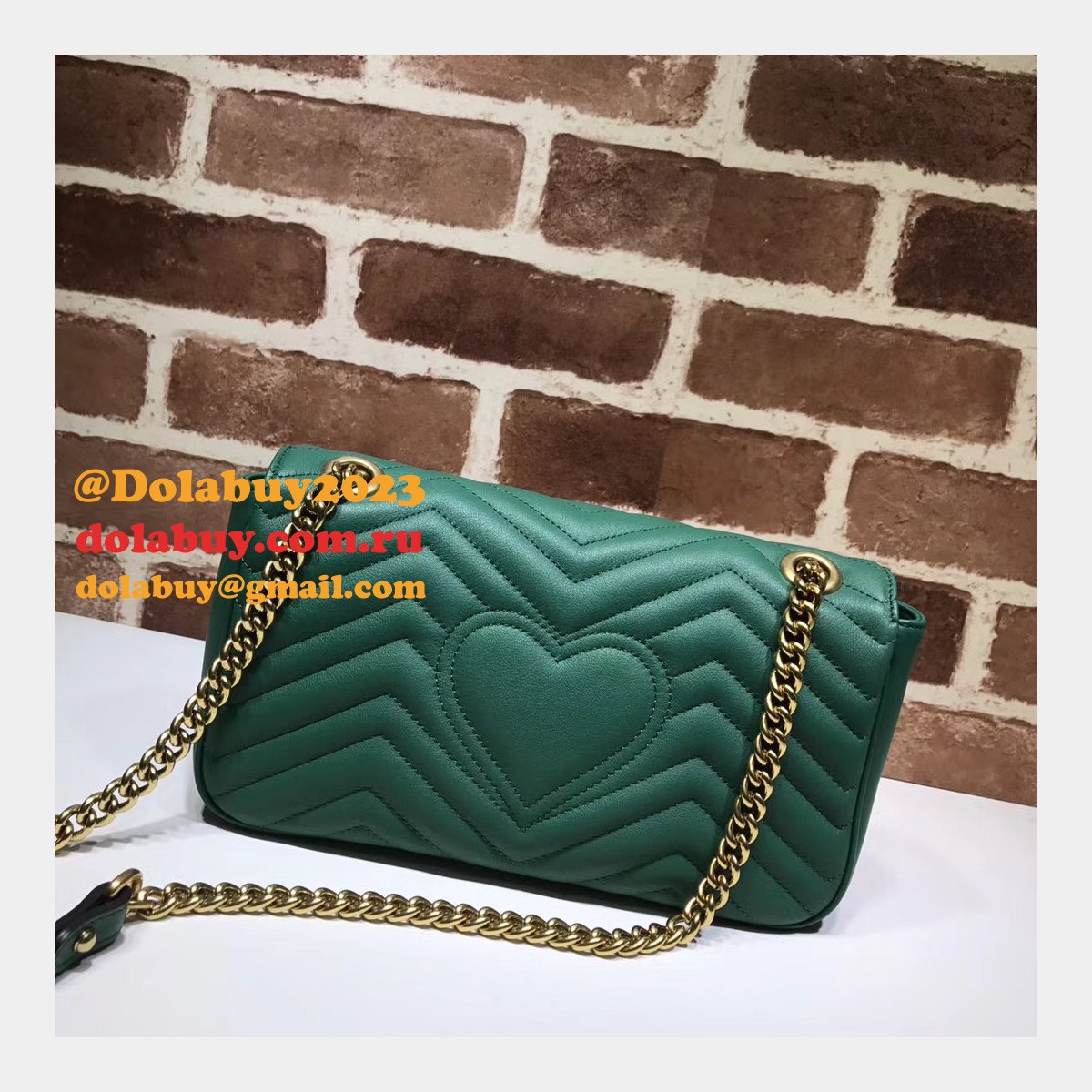 G*u*i gg marmont replica 443497 ladies shoulder bag