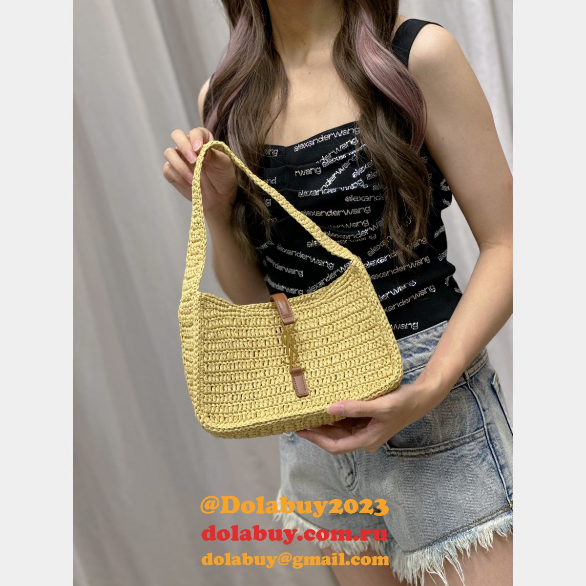 Perfect 710310 Replica Saint Laurent Le 5 À 7 Hobo Bag