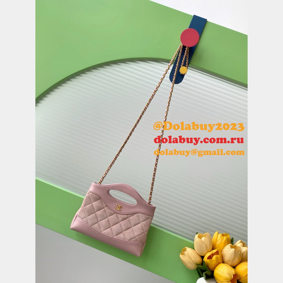 Designer 1:1 Mirror Line Mini Shopping Copy AS3656 Bag