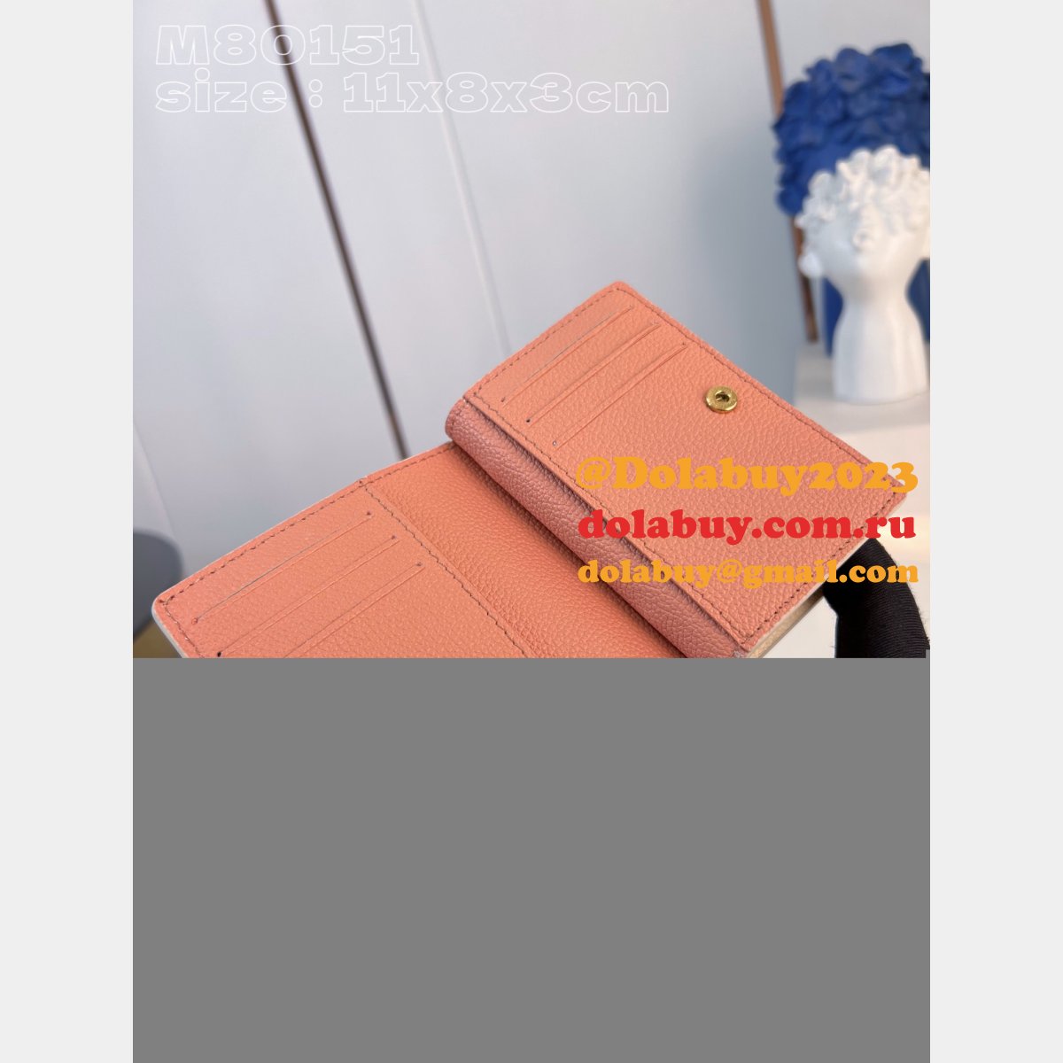 Cléa Wallet Monogram Empreinte M80151 Replicas Shop Louis Vuitton Bag
