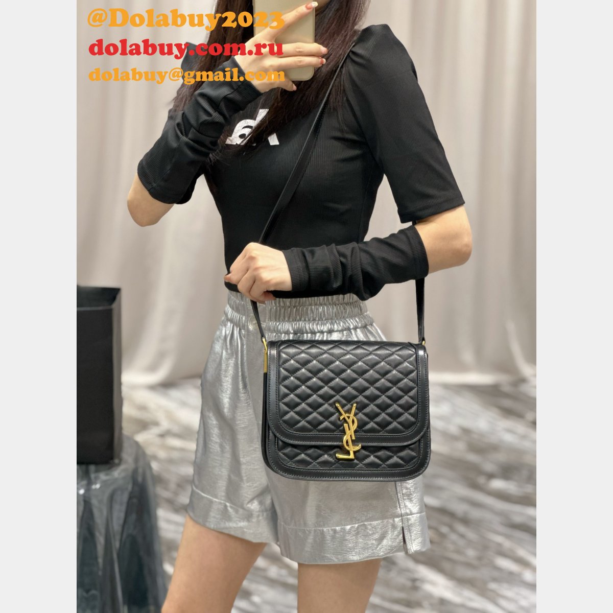 YSL Solferino Copy Saint Laurent 635025 Replica Bag