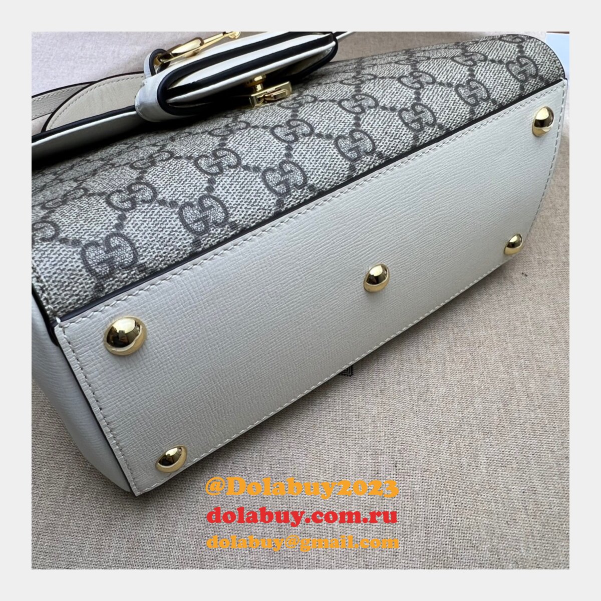 high quality replica G*u*i horsebit 1955 top handle 703848 bag