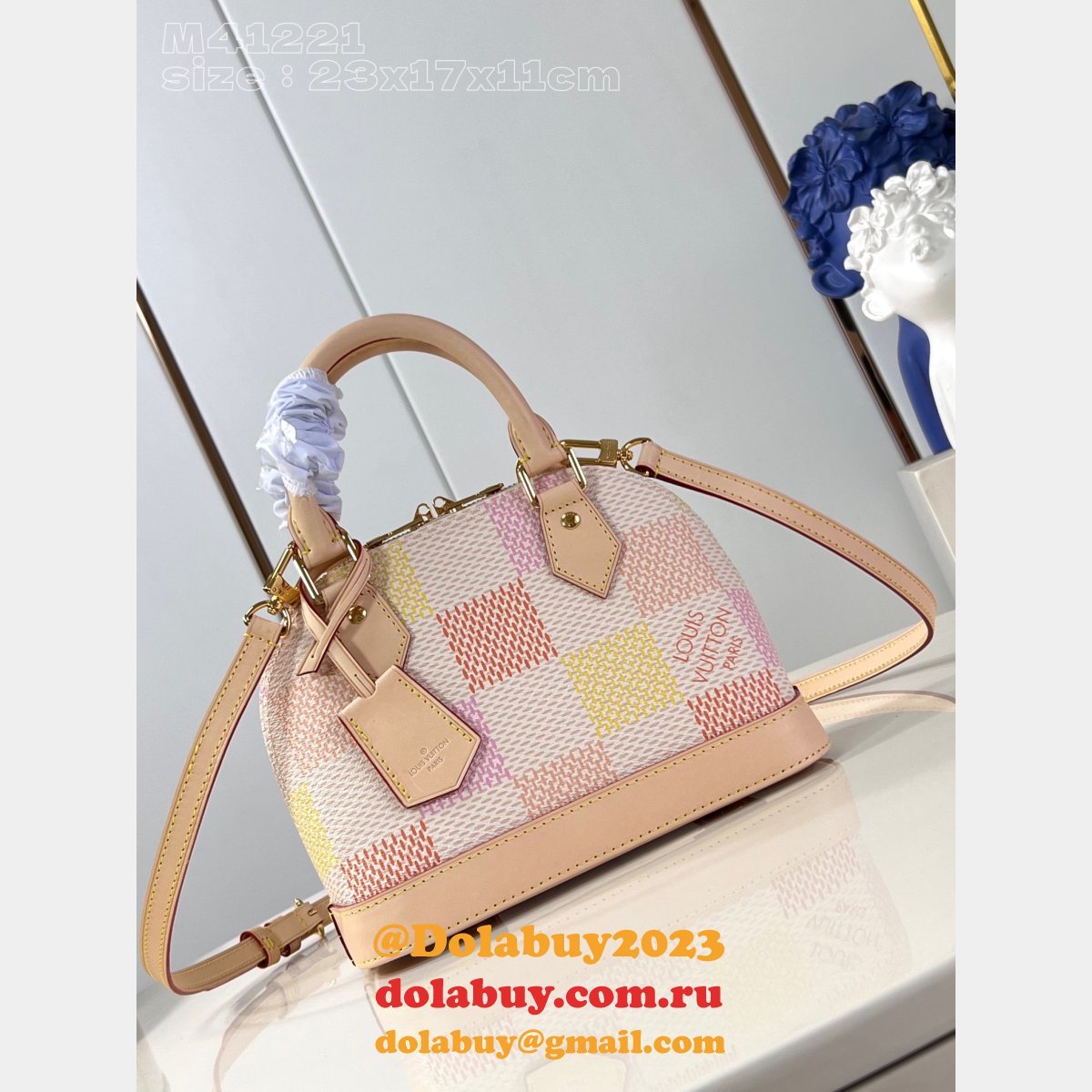 High Quality Alma BB Other Damier Canvas 1:1 Mirror N40516 Louis Vuitton