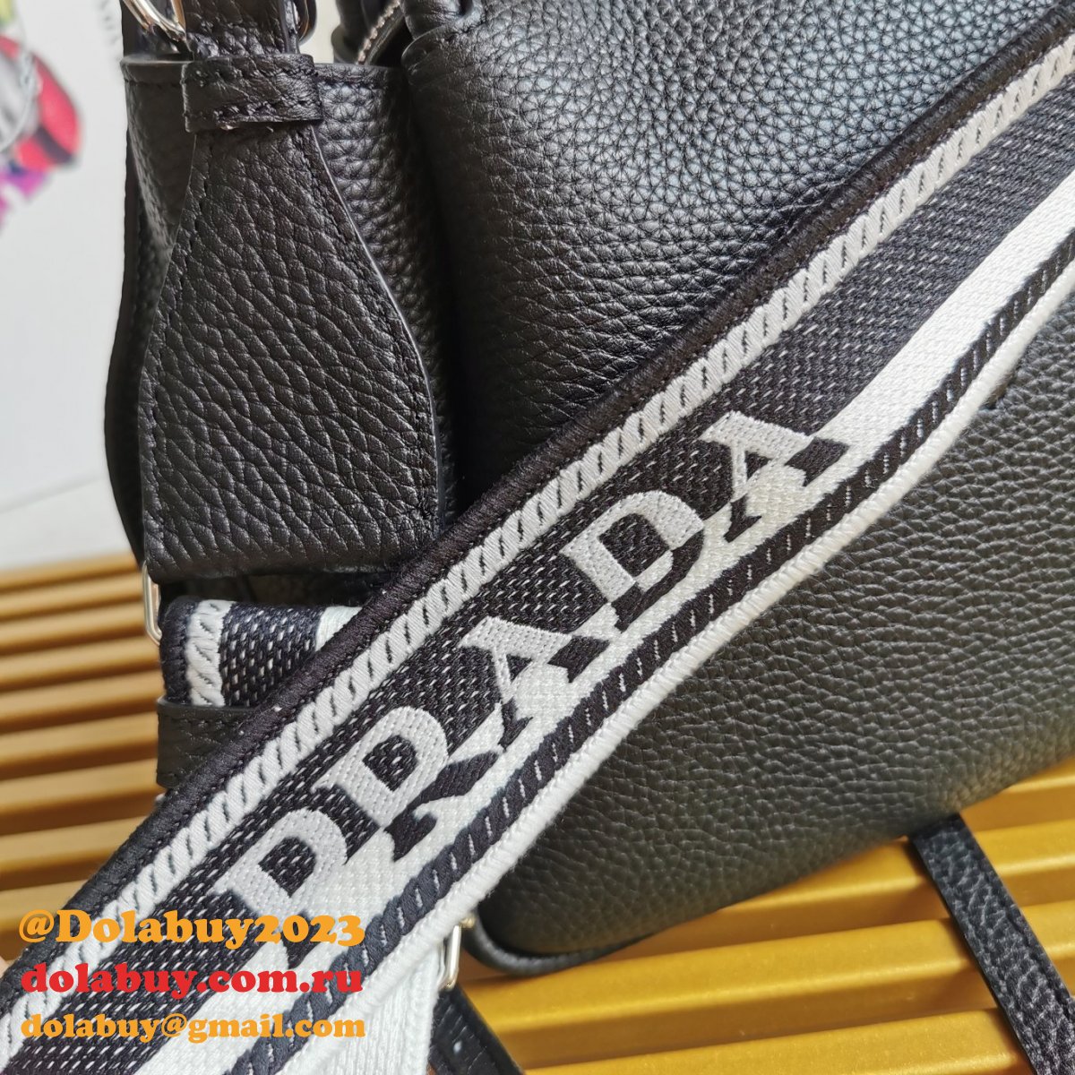 Replica Prada Top Handles 1BC145 Top Quality Handbag