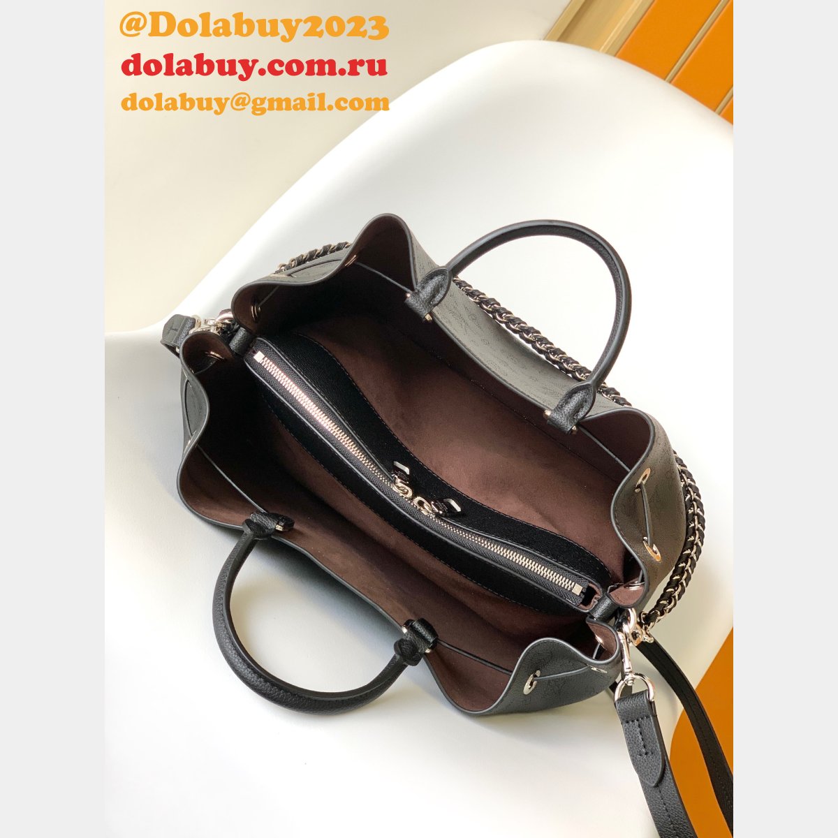 Best Louis Vuitton Knockoff M59200 Bella Tote Mahina Bag