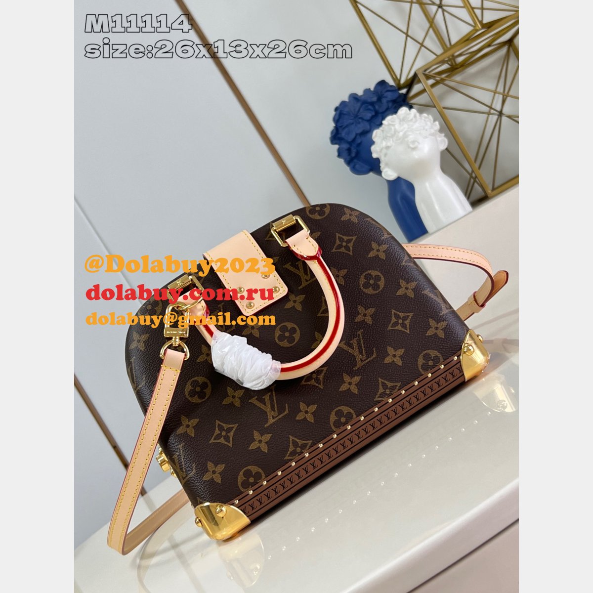 Louis Vuitton 1:1 Mirror Alma Trunk Monogram Les Extraordinaires M11114 Bags