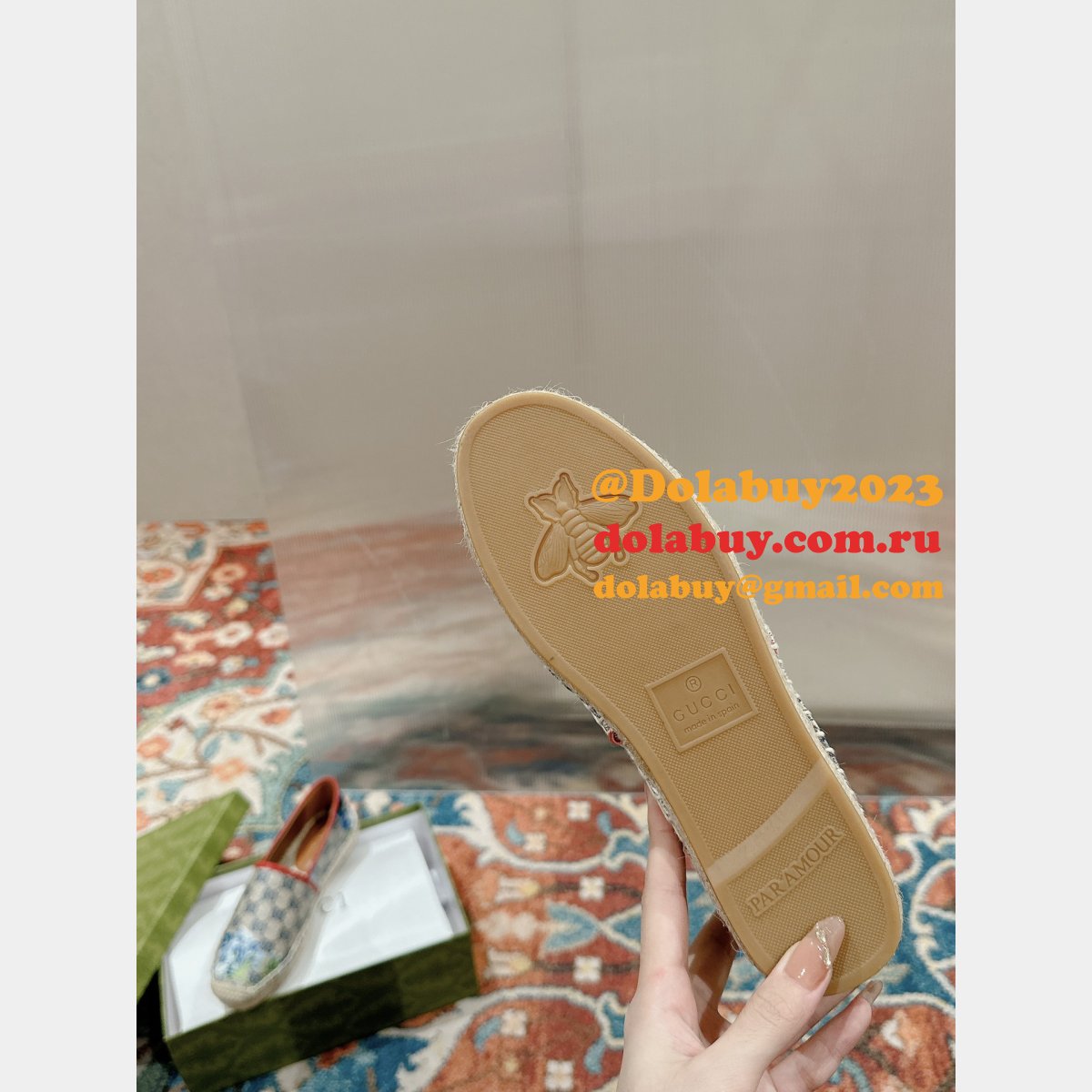 high quality G*u*i cheap espadrille