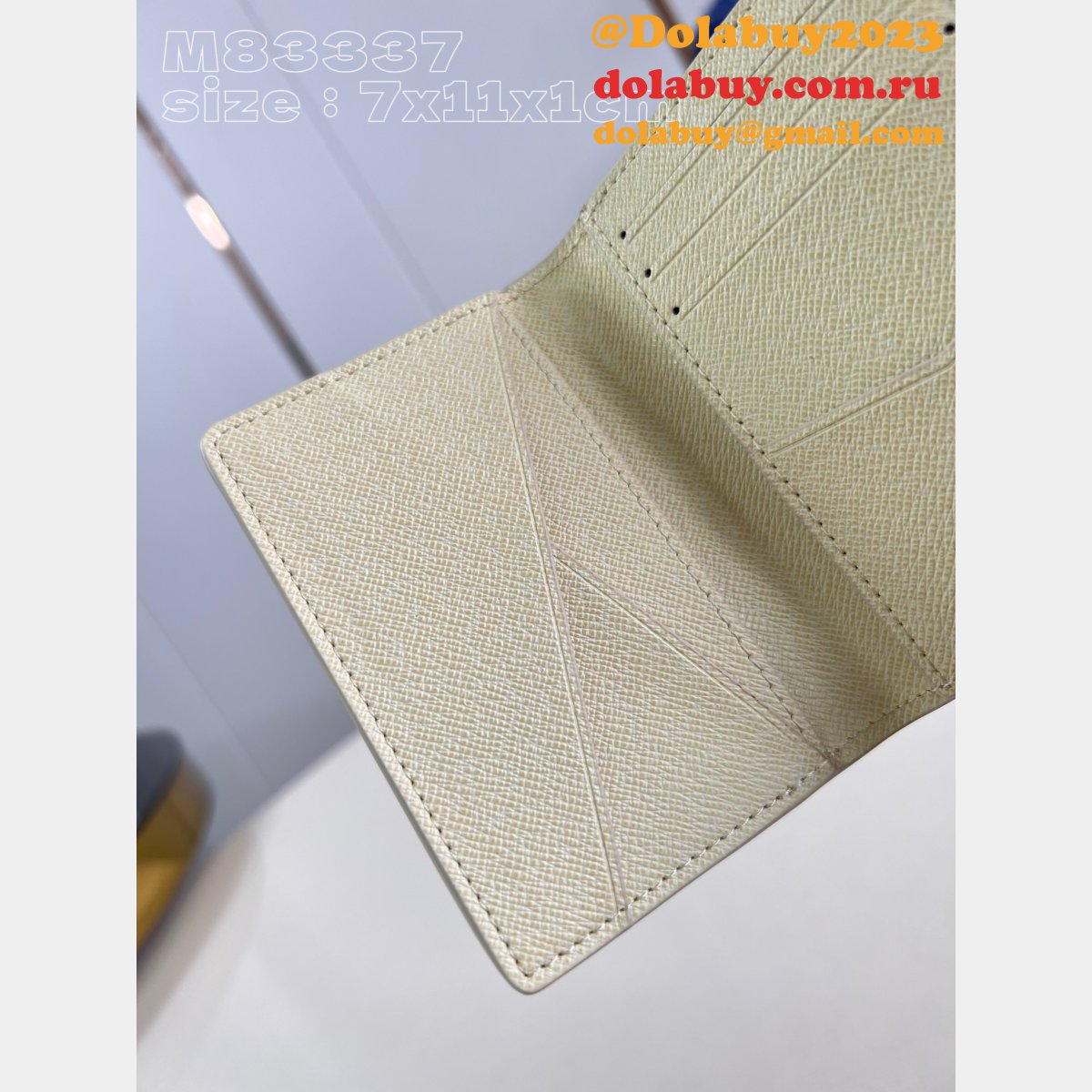 LVS Replica M83337/M83334/M83335 Brazza Pocket Organizer Multiple Wallet