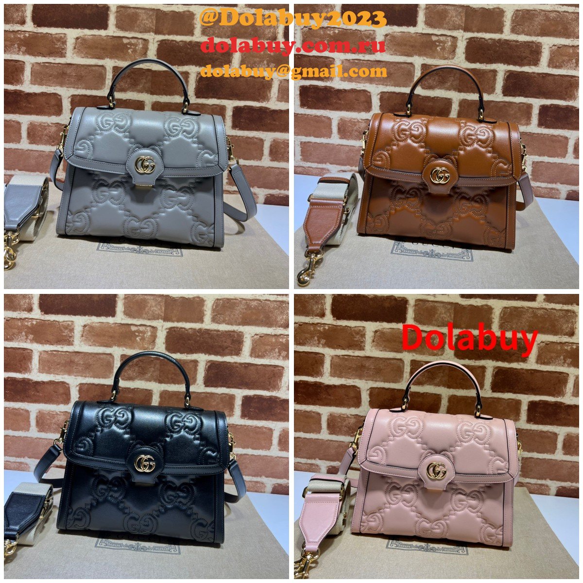 G*u*i fashion copy 736877 matelasse gg top handle bag