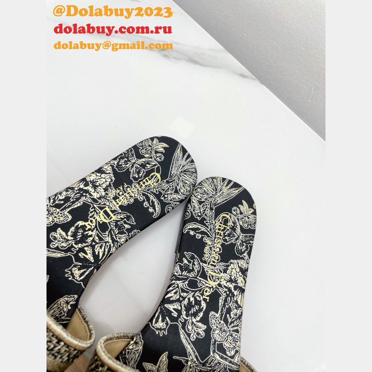 Knockoff 1:1 Mirror DIOR Dway Slide