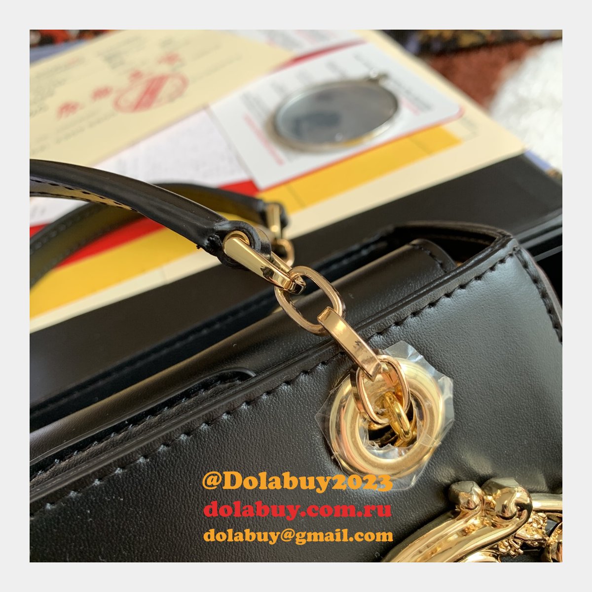 Designer Replica Dolce & Gabbana Drawstring Tote DG Girls 5180 Bags