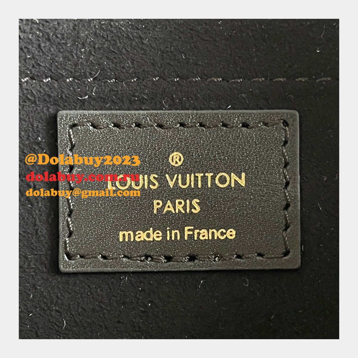 AAAA Replica Louis Vuitton M58953 Speedy Bandoulière 20 Monogram Empreinte Black