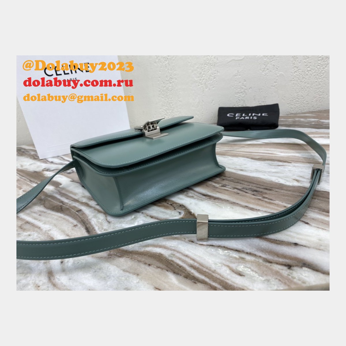 Top Quality Celine Teen Classic Calfskin Box Bag