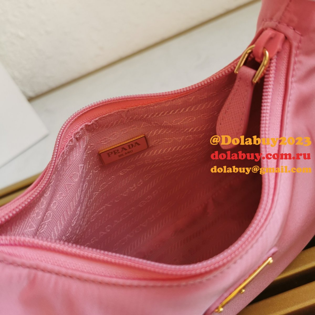 Hobo Bags Prada 1NE515 AAA High Quality Replica Bags