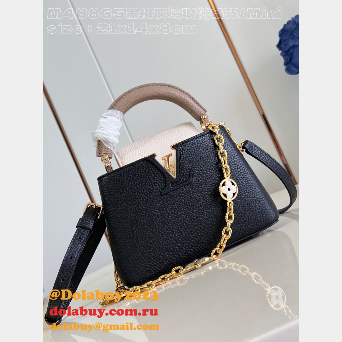 How To Buy Louis Vuitton Capucines M48865 Replica Bag