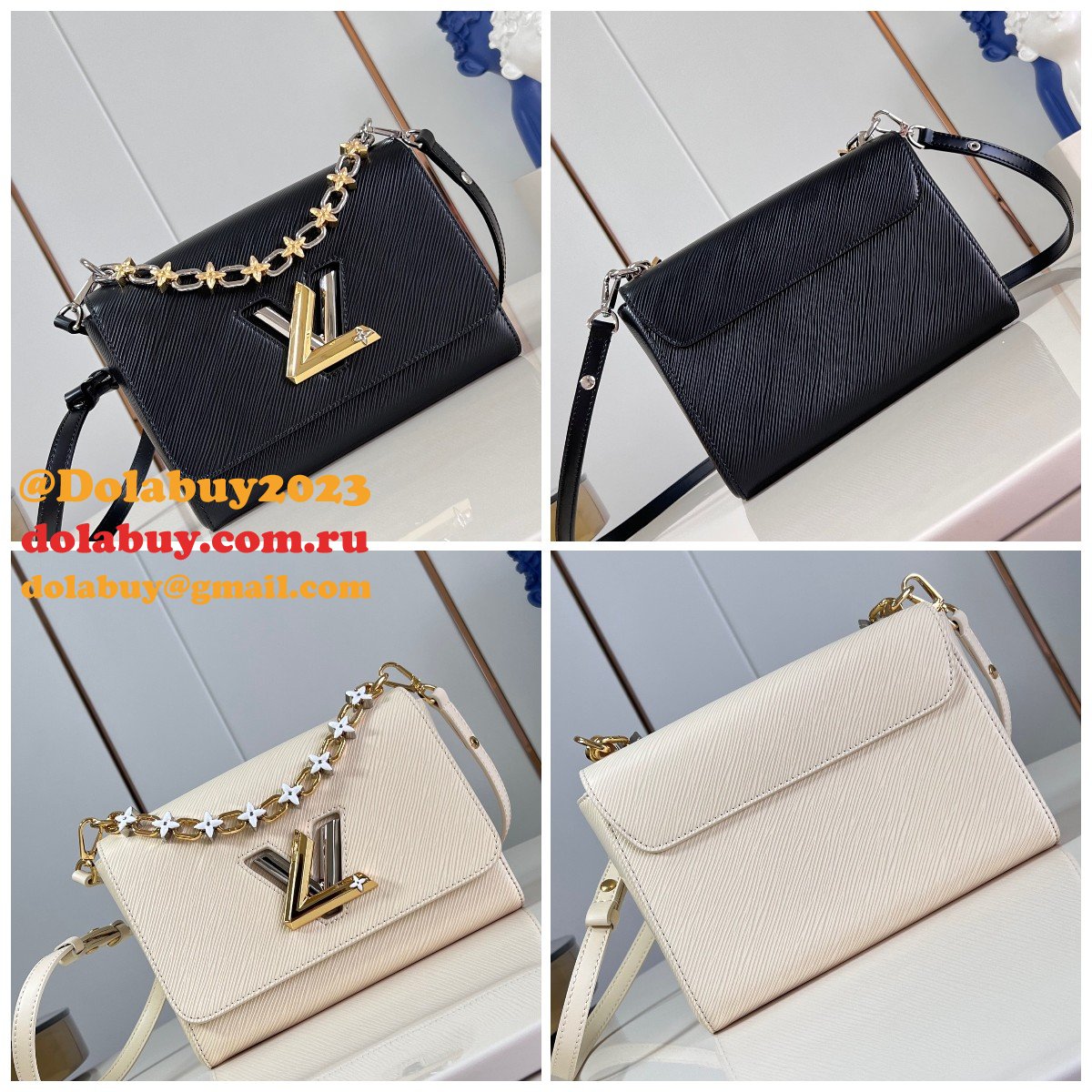 Designer Replicas Louis Vuitton 1:1 Mirror Twist M24043/M24044 Epi