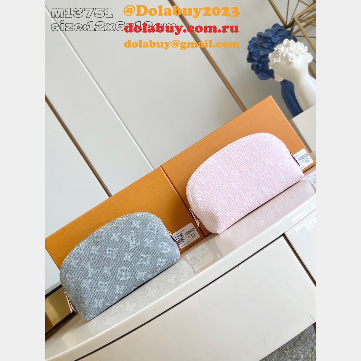 Cosmetic PM Pouch Louis Vuitton Replica M47515 M13751 Bag