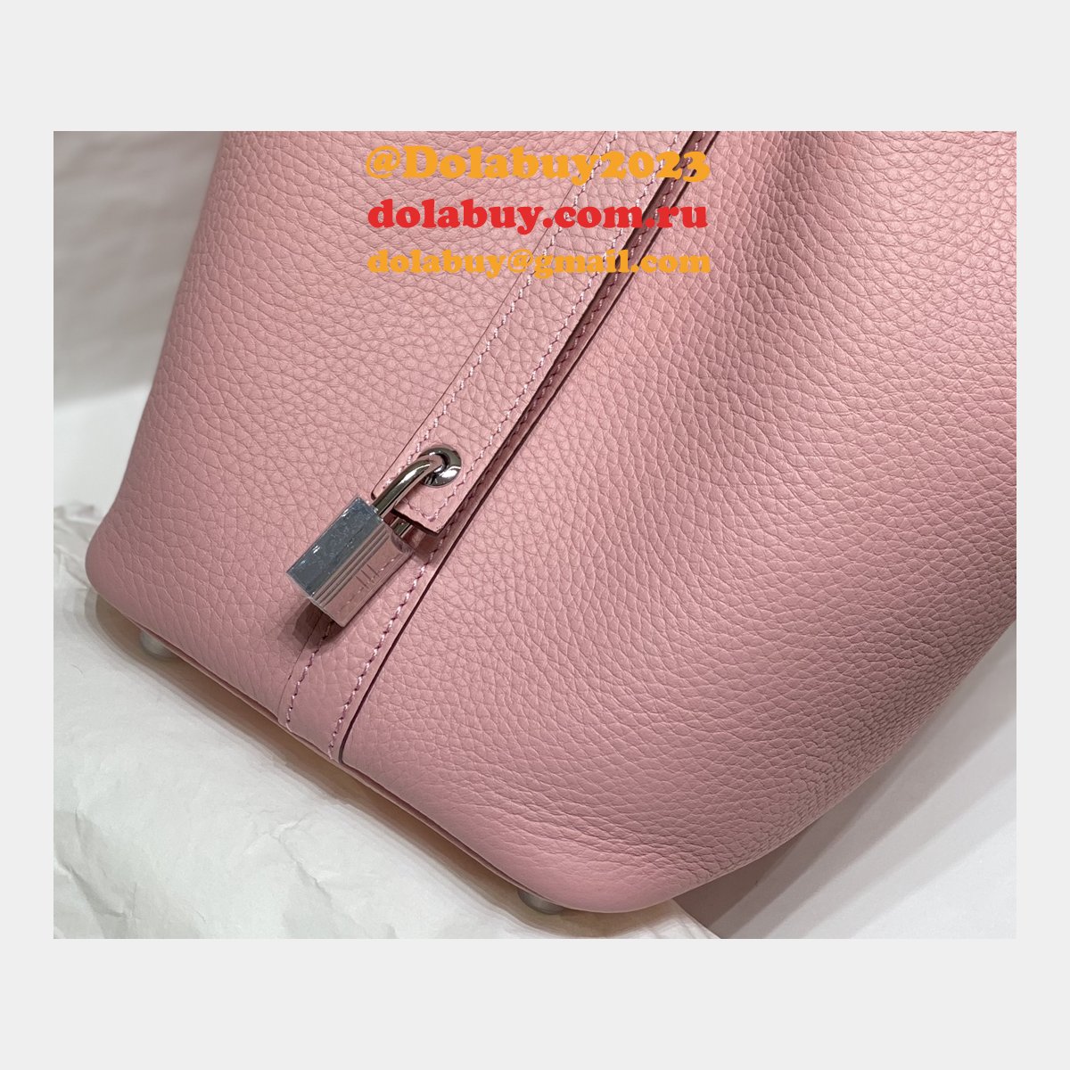 Designer Hermes Picotin Bags 18/22CM Silver Replica Best Online