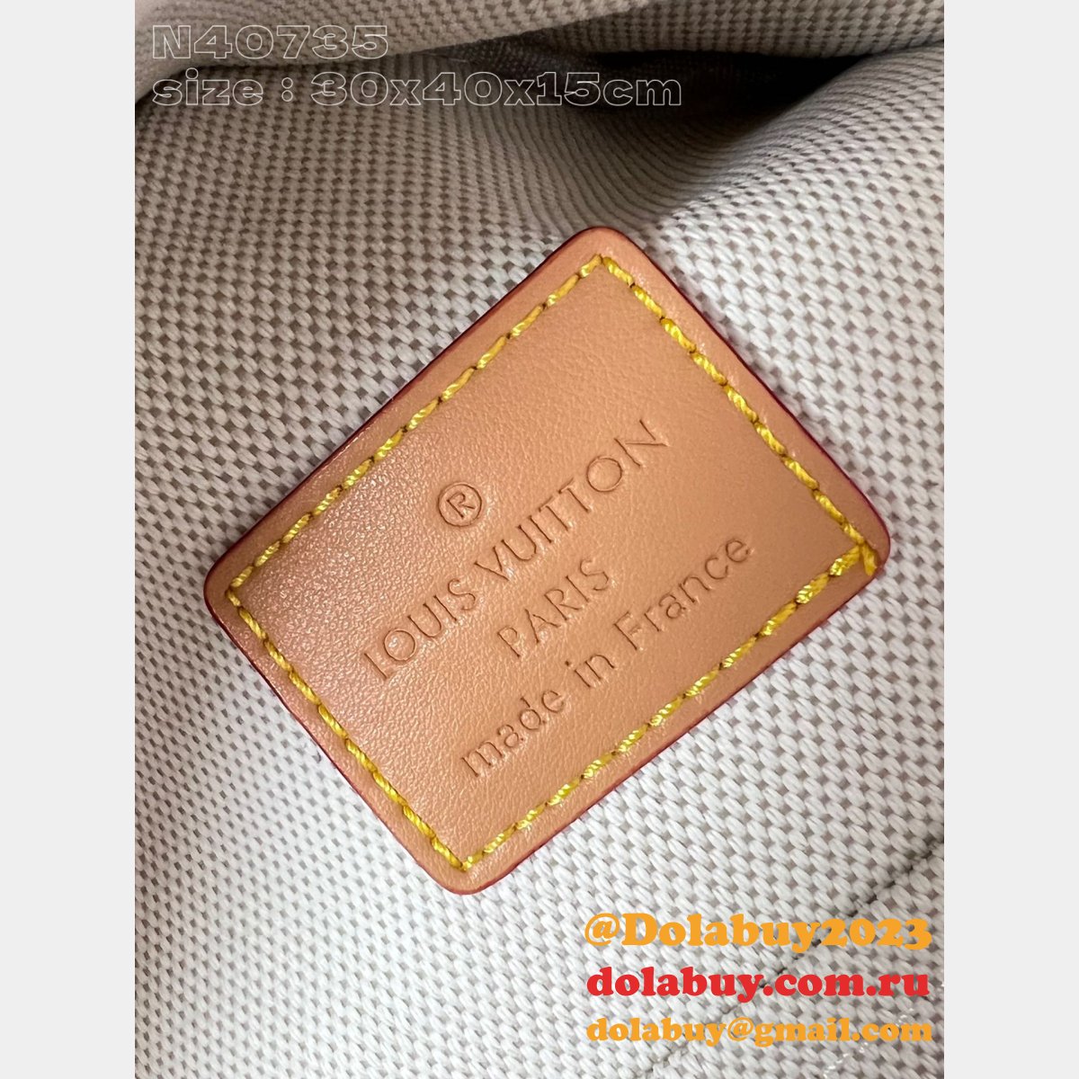 Outlet Louis Vuitton Replica N40735 Backpack Multipocket Damier