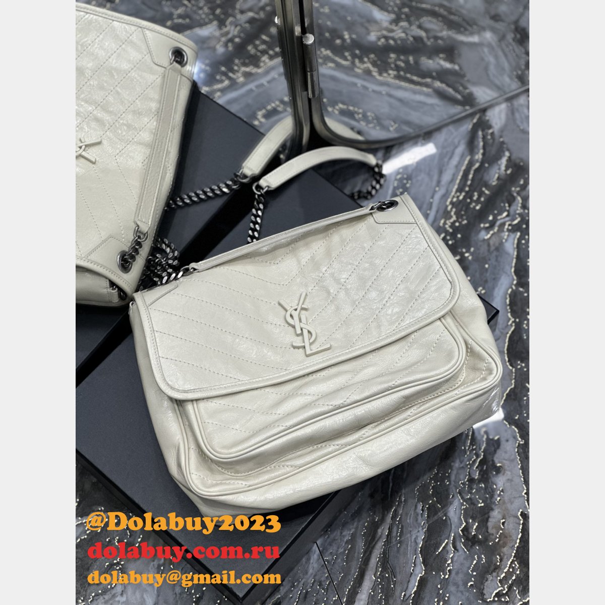 Replica Saint Laurent Niki 498830 32CM Luxury YSL Bag