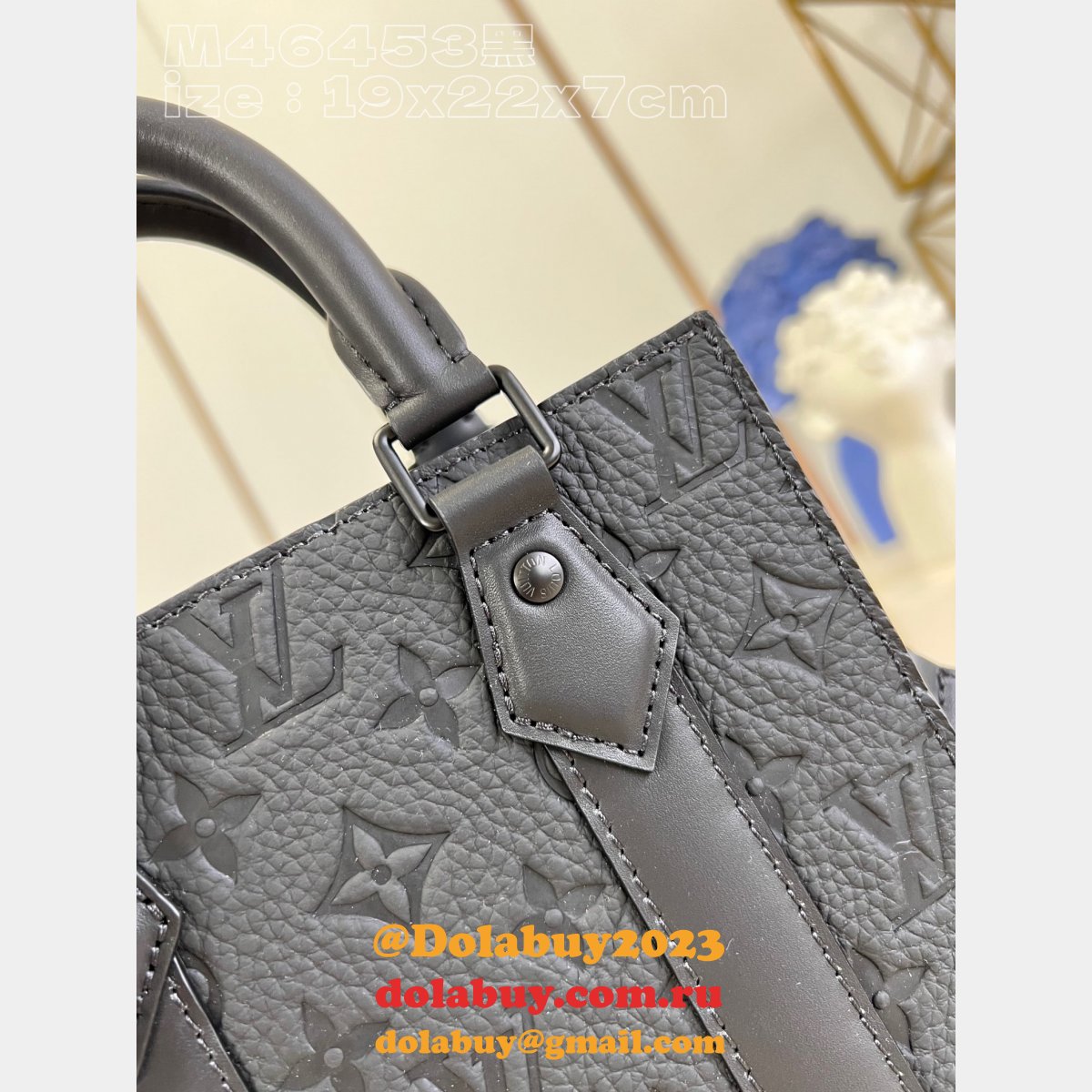 Sac Plat Mini Monogram Eclipse M46453 Bags Louis Vuitton Designer