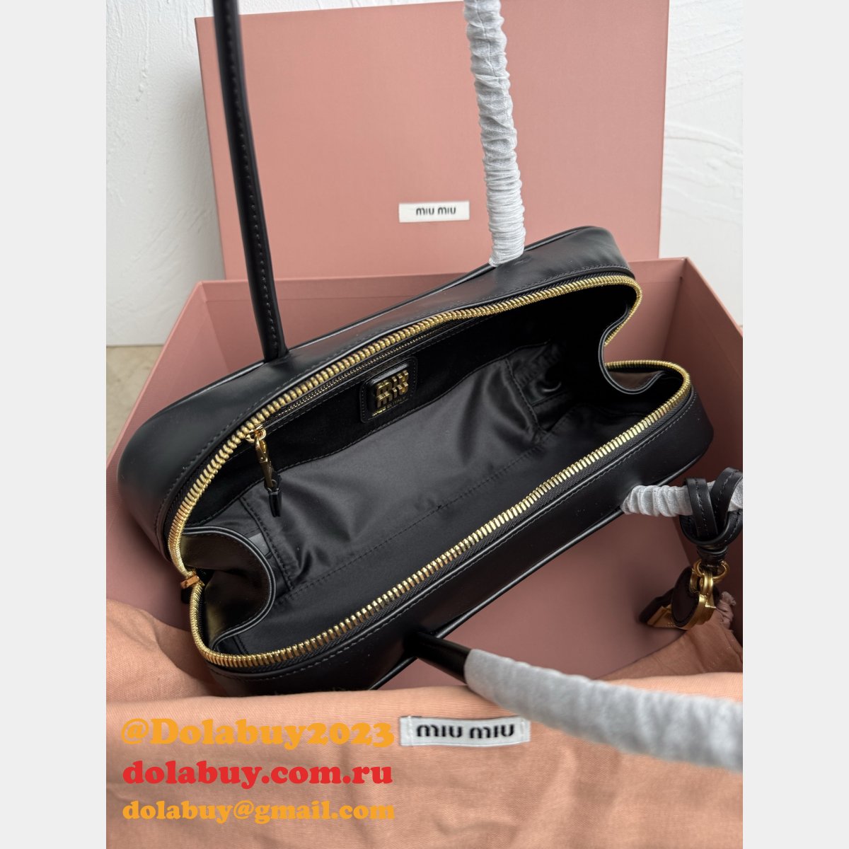 7 Star MIU MIU Beau Leather 5BB173 Bag