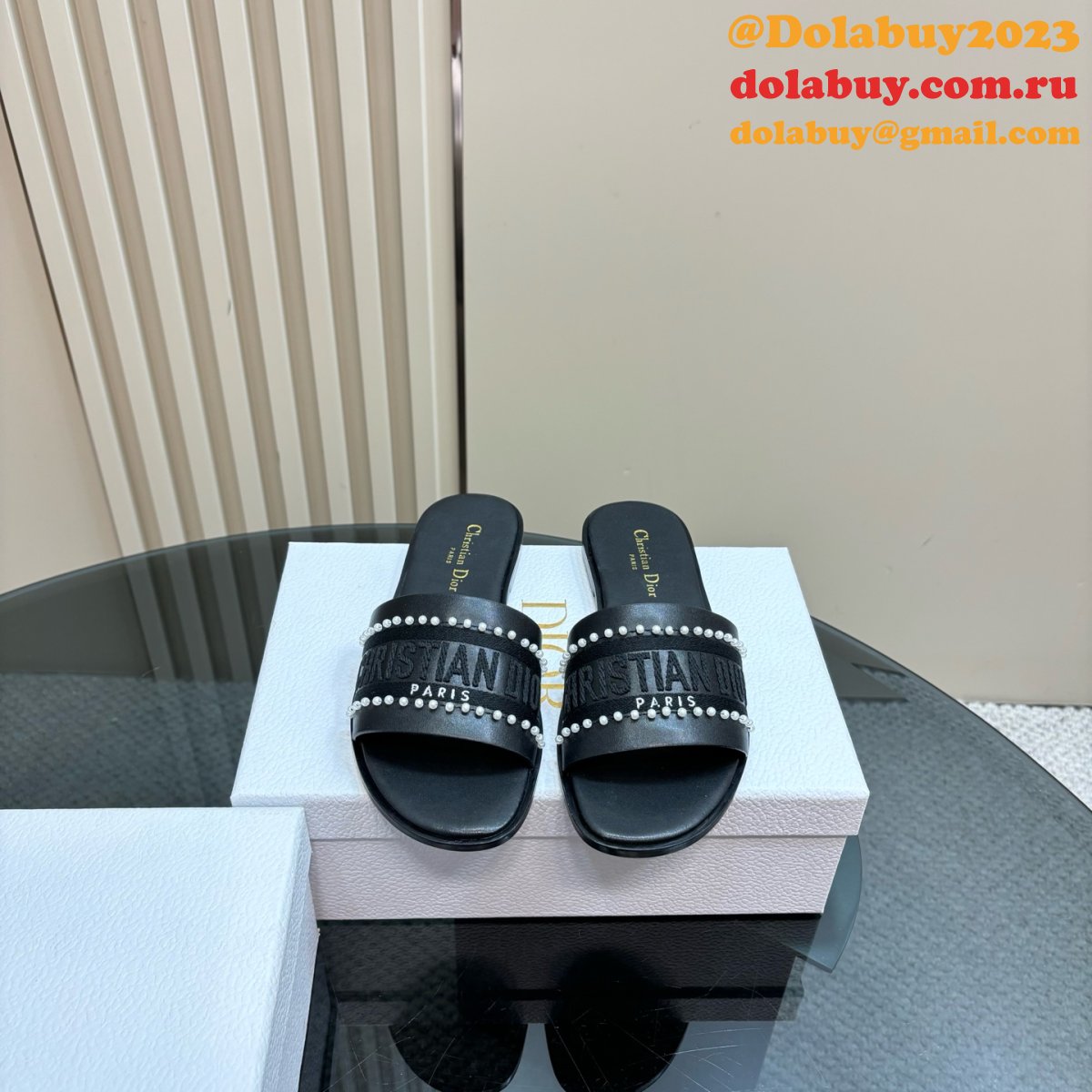 7 Star Dior Dway Slide Women Slippers
