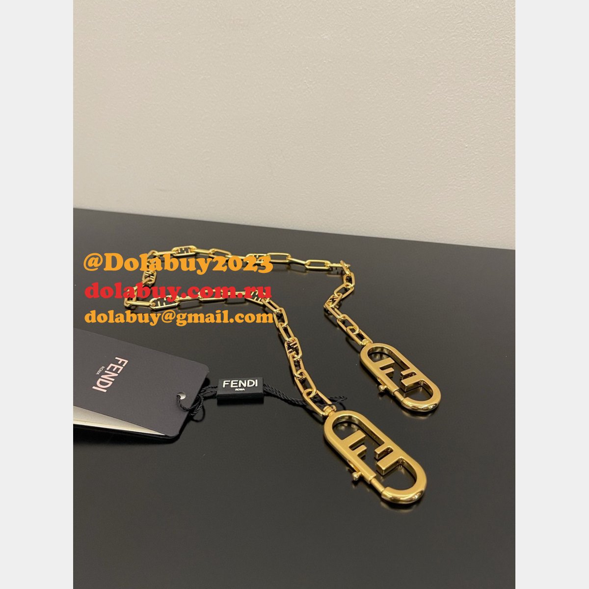 high quality F**di replica chain designer sale