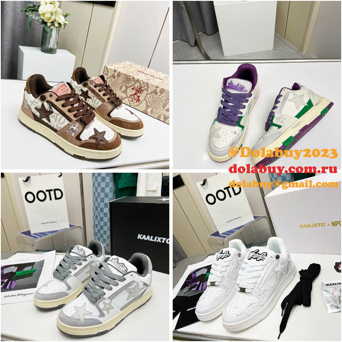 First Copy Kaalixto Shoes AAA Quality Online In Dolabuy